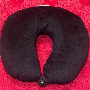 Black Travel Neck Pillow